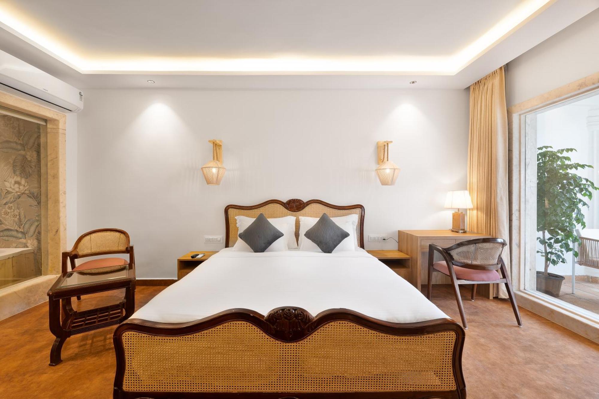 White Wharf Beach Resort Morjim Goa Exterior photo