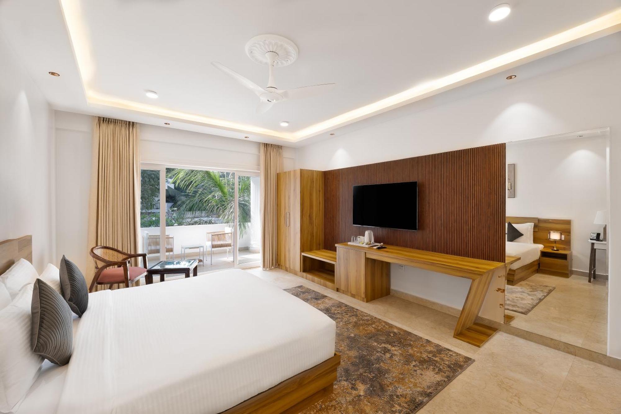 White Wharf Beach Resort Morjim Goa Exterior photo