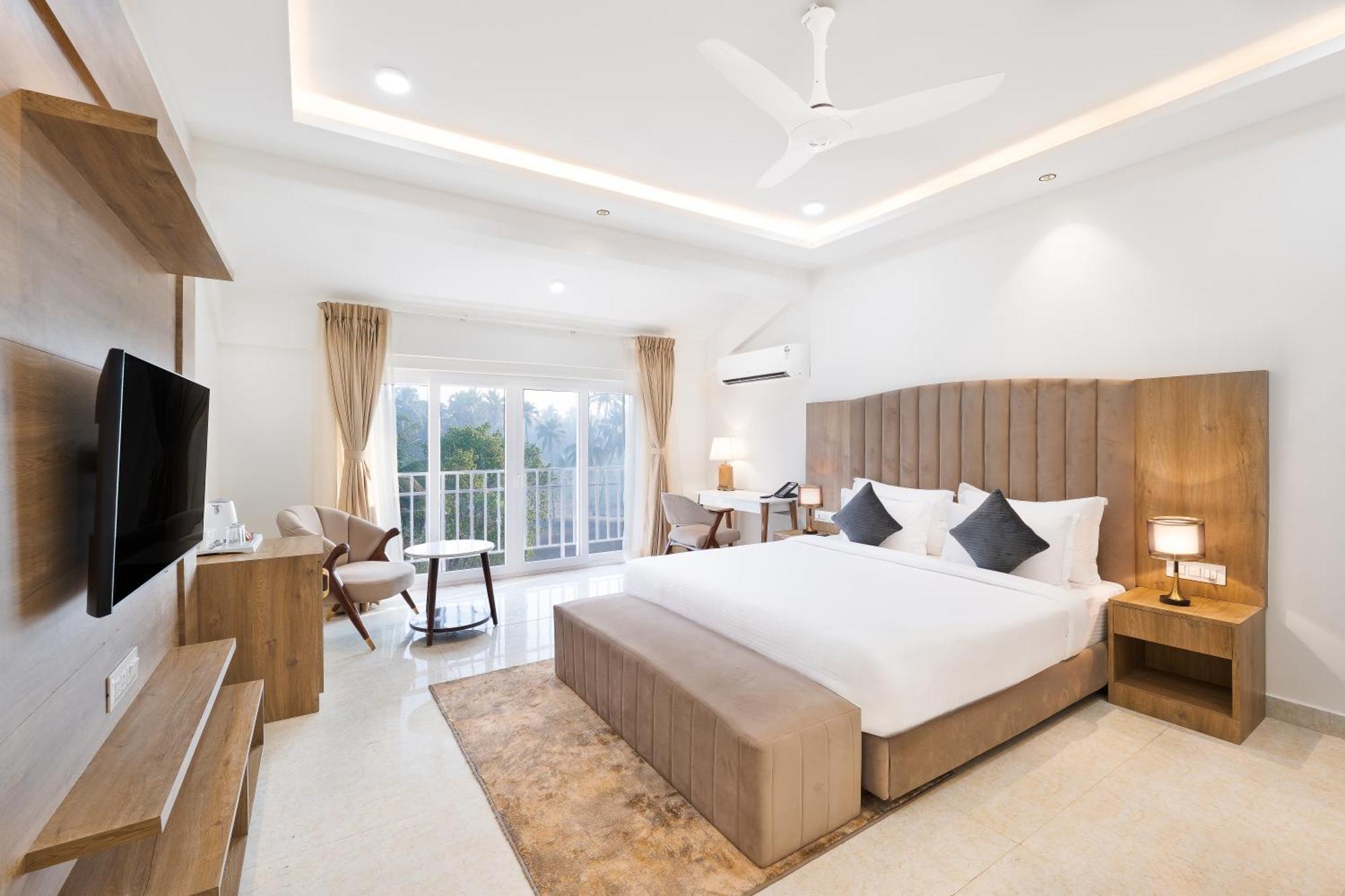 White Wharf Beach Resort Morjim Goa Exterior photo