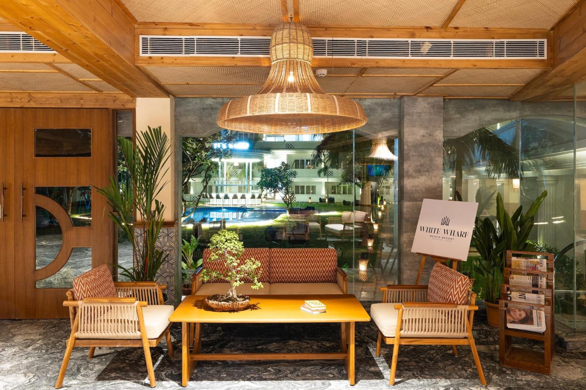 White Wharf Beach Resort Morjim Goa Exterior photo