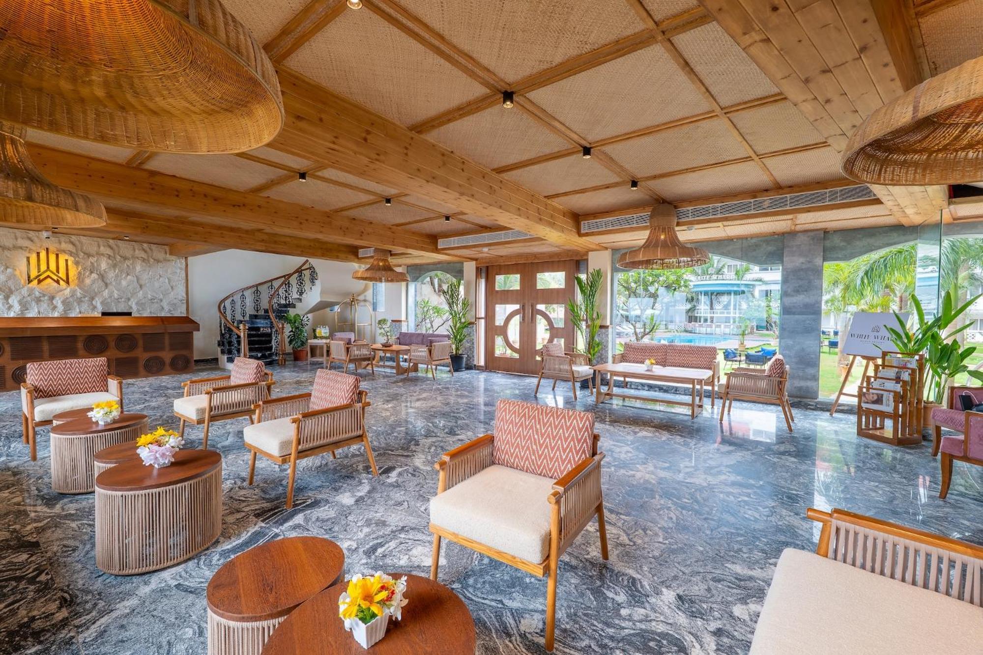White Wharf Beach Resort Morjim Goa Exterior photo