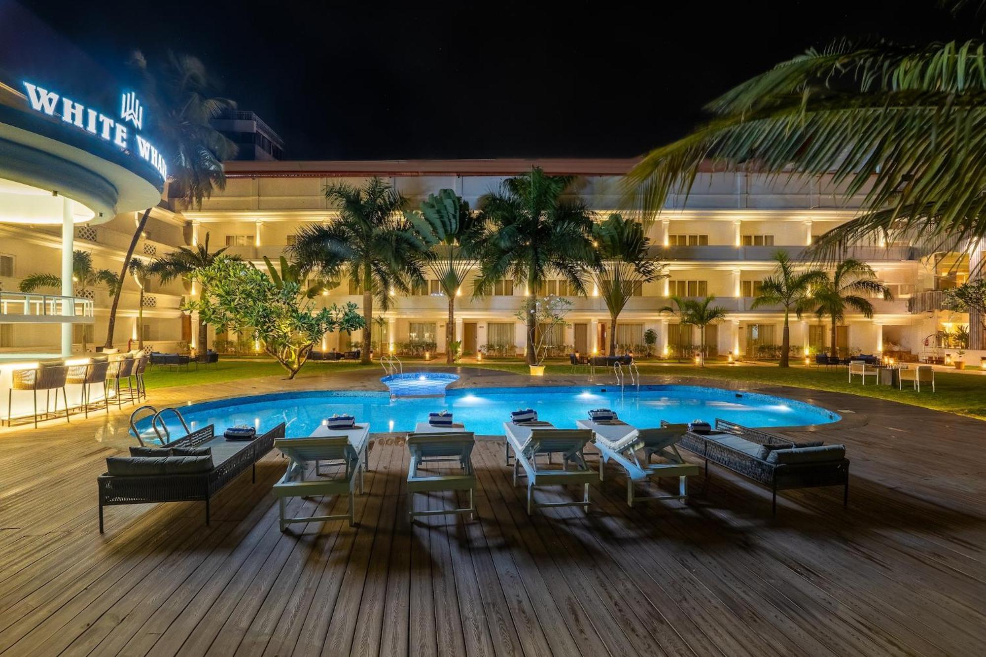 White Wharf Beach Resort Morjim Goa Exterior photo